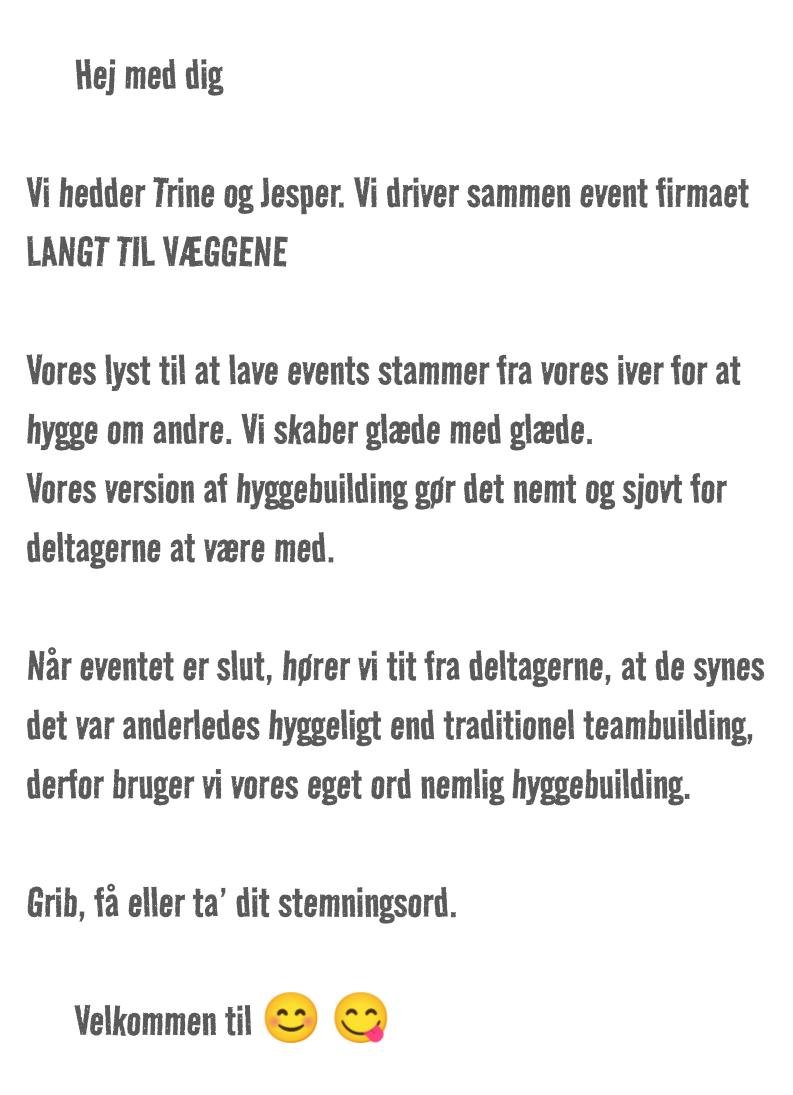 LTV - Pressentation (3) Klargøring til event